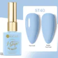 Vernis à ongles UR SUGAR 1-step gel bleu clair ST40 avec fini mat et brillant - Bleu Bébé (ST40)