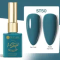 Vernis à ongles gel 1 étape bleu sarcelle ST50 finitions brillante et mate UR SUGAR - Sarcelle Foncée (ST50)