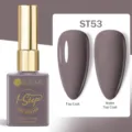 Vernis à ongles gel 1-étape UR SUGAR ST53 taupe avec finitions brillante et mate - Violet Grisâtre (ST53)