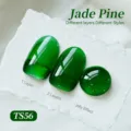 Vernis à ongles gel BORN PRETTY Jade Pine TS56 - Gel vert translucide pour manucure pro - Pin de Jade (TS56)