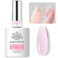 BORN PRETTY 8-in-1 lichtroze builder gel voor professionele nagelverlenging en basislak - 08 Nude Roze