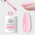 BORN PRETTY 8-in-1 roze builder gel voor professionele nagelverlenging en versterking van nagels - 12 Zachtroze
