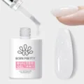 BORN PRETTY 8-in-1 builder gel in glitterwit voor nagelverlenging en hechting - 13 Glimmerend Melkwit