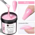 UR SUGAR 150g Pink Gel επέκτασης νυχιών UV/LED για επαγγελματική κατασκευή νυχιών - Ροζ