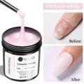 UR SUGAR 150g Pinkish-white τζελ επέκτασης νυχιών για επαγγελματικά αποτελέσματα - Ροζ Λευκό