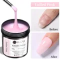 UR SUGAR 150g τζελ επέκτασης νυχιών Lulled Pink για UV/LED soak off μανικιούρ - Ήρεμο Ροζ