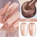 Smalto gel per unghie nude traslucido, tonalità JN11, per manicure professionale in salone o a casa - Nude Gelee (JN11)