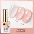 Vernis à ongles UR SUGAR 15ml jade rose nude transparent avec effet 1 à 3 couches - J007 (Café Clair)