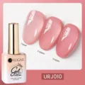 Vernis à ongles gel URSUGAR 15 ml rose nude translucide URJ010 pour lampe UV/LED - J010 (Gris)