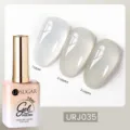 Vernis à ongles gel UR SUGAR 15ml rose nude jade translucide URJ035 avec 1-3 couches - Rose Nude Gelée (J035)