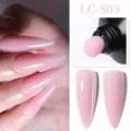 Gel per extension unghie rosa chiaro professionale tubetto 10ml effetto manicure stiletto - 03 (Rosa Chiaro)
