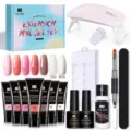 Kit completo per extension unghie in polygel Née Jolie 15ml con lampada UV e strumenti - Kit Completo 01