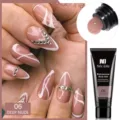 Gel de extensión de uñas Née Jolie 15ml en 06 Deep Nude para arte UV/LED profesional - Desnudo Profundo (06)