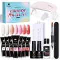 Kit completo gel extension unghie Née Jolie 15ml con lampada UV e strumenti professionali - Kit Completo 04