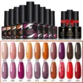 Herfst-winter nagellak set met 20 kleuren en top/base coats - Herfst Winter Kleurenset 02 (20 Kleuren)