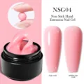 Gel per extension unghie rosa non appiccicoso NSG04 con finiture lucide e opache - Rosa Chiaro (NSG04)