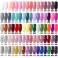 Nuancier de 80 couleurs de vernis à ongles gel avec finitions pailletées et unies - You can choose your own color