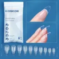 Set de 120 uñas postizas transparentes en forma de almendra para manicura profesional - Almendra (15) / 120 Piezas en Bolsa
