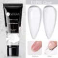 UR SUGAR URP05 Clear nail extension gel for quick UV/LED builder nail art application - P05 Clear