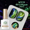 BORN PRETTY 9D Cat Magnetic Gel Polish in Polaris blue-green variant - Polaris (MY29) / Blue-Green (MY29)