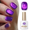 Vernis à ongles gel magnétique 9D œil de chat violet BORN PRETTY 10ml pour manucure pro - 06 (Œil de Chat Violet)