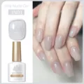 BORN PRETTY Jelly Nude Gel JN01 translucent pinkish white nail polish gel color 10ml - Jelly Pink White (JN01)