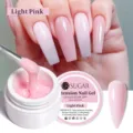Professional UR SUGAR light pink extension nail gel for natural nail sculpting effect - 15ml / Light Pink (04Light Pink)
