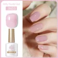 Smalto Born Pretty Jelly Nude Gel in rosa tenue traslucido JN03 per la manicure - Rosa Gelatina Trasparente (JN03)