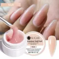 Professional malt pink nail extension gel 15ml UV LED soak off formula for manicures - 15ml / Malt (09Malt)