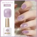 Smalto gel BORN PRETTY JN06, gel color malva traslucido da 10ml effetto naturale - Viola Chiaro (JN06)