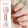 BORN PRETTY JN14 Jelly Nude Gel Nail Polish 10ml for Professional Translucent Pink Look - Soft Pink (JN14)