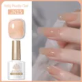Smalto per unghie BORN PRETTY Jelly Nude Gel tonalità JN15 finish traslucido - Nude Rosa Gelatina Trasparente (JN15)