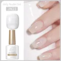 Smalto gel BORN PRETTY Jelly Nude color Bianco Latte JN21 per nail art professionale fai-da-te - Bianco Latte Gelatina (JN21)