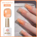 Smalto gel BORN PRETTY JN26 jelly nude finish pesca traslucido per nail art UV - Rosa nude gelatina (JN26)