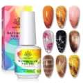 Born Pretty watercolor nail gel για επαγγελματικά εφέ μαρμάρου και λουλουδιών στα νύχια - Διαφανές Gel Διάχυσης / 15ml