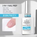 BORN PRETTY 3-σε-1 τζελ προετοιμασίας νυχιών με φόρμουλα μακράς διαρκείας. - 3-σε-1 Αφυδατωτής Προετοιμασίας Νυχιών / 15ml