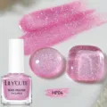 Smalto per unghie glitter laser olografico rosa LILY'CUTE HP04 formula a rapida asciugatura - Rosa Olografico (HP04)