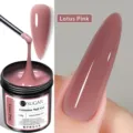 Gel de extensión de uñas UR SUGAR 150g de alta capacidad en tono rosa loto pro. - Rosa Loto (23)