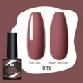 Smalto gel Nee Jolie colore 015 con finiture lucide e opache top coat - 015 Rosso Rosa Scuro (15)