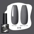 Smalto gel per unghie Nee Jolie UV LED colore 019 con finitura lucida e opaca - 019 Nero Grigio (19)