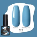 Smalto gel azzurro Nee Jolie colore 022 con finitura opaca e lucida - 022 Celeste (22)