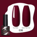 Smalto gel Nee Jolie 036 bordeaux profondo con effetti lucido e opaco per lampada UV LED - 036 Rosso Vino