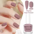 LILY'CUTE MP15 matte nagellak in oudroze voor een zeer stijlvolle en elegante herfst - MP15 Bonenpasta Rood