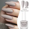 LILY'CUTE matte grijze nagellak kleur MP16 voor professionele snelle droging - MP16 Grijs Nude
