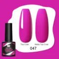 Smalto gel magenta Nee Jolie 047 con effetti top coat lucidi e opachi professionali - 047 Magenta (47)