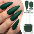 LILY'CUTE matte nagellak in bosgroen, MP26 professionele sneldrogende langdurige formule - MP26 Bosgroen