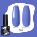 Smalto gel Nee Jolie colore 091 con effetti top coat lucido e opaco professionale - Porpora Lavanda (091)