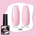 Smalto gel rosa Nee Jolie colore 099 con effetti top coat lucido e opaco - Rosa Chiaro (099)