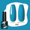 Nee Jolie smalto gel per unghie UV LED soak off 8,5ml colore blu petrolio 092 pro - Blu Ciano (092)
