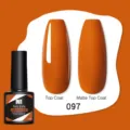 Smalto gel Nee Jolie arancione 097 con effetto finish lucido e opaco - Arancione zucca (097)
